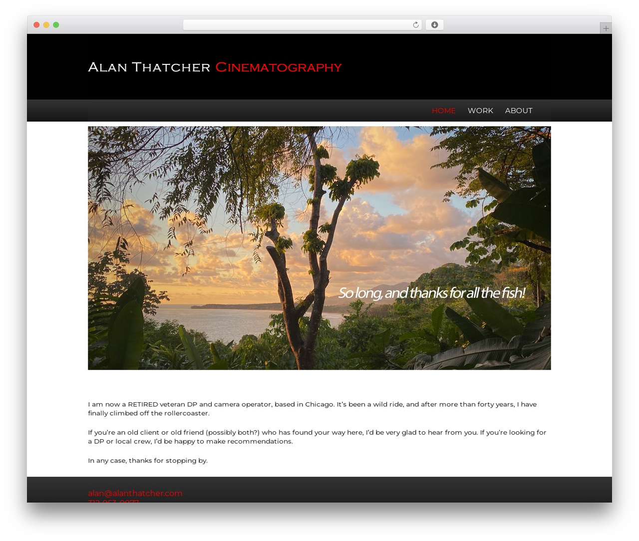 PageLines Framework WordPress theme - alanthatcher.com