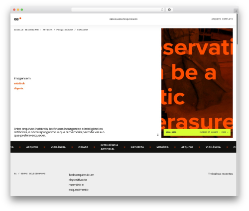 Peter WordPress theme design - desvirtual.com