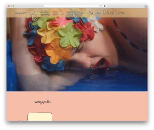 WordPress theme Vortex - alexadexa.com