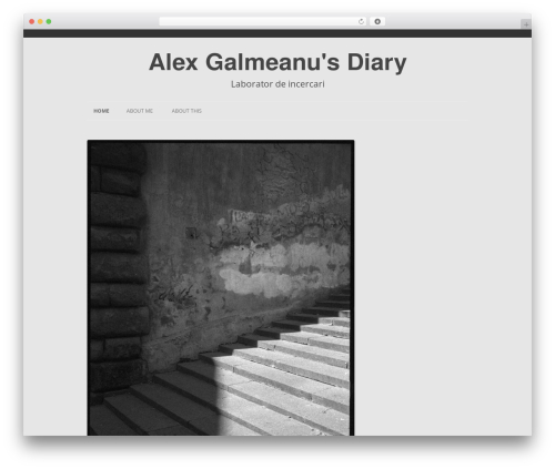 WordPress theme Embed - alex.ro