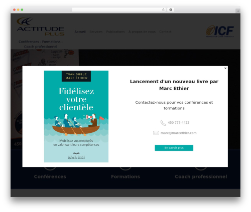 WordPress theme Revera - actitudeplus.com