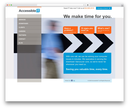 AccessibleIT WordPress theme - accessible-it.com