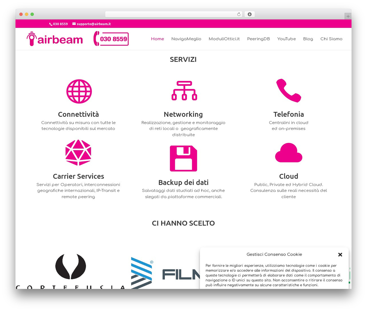 Divi WordPress theme - airbeam.it