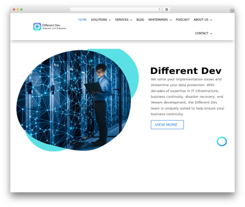 Divi WordPress theme - differentdev.com