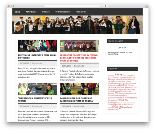 Dynamic News Lite WordPress theme - afert.pt/site