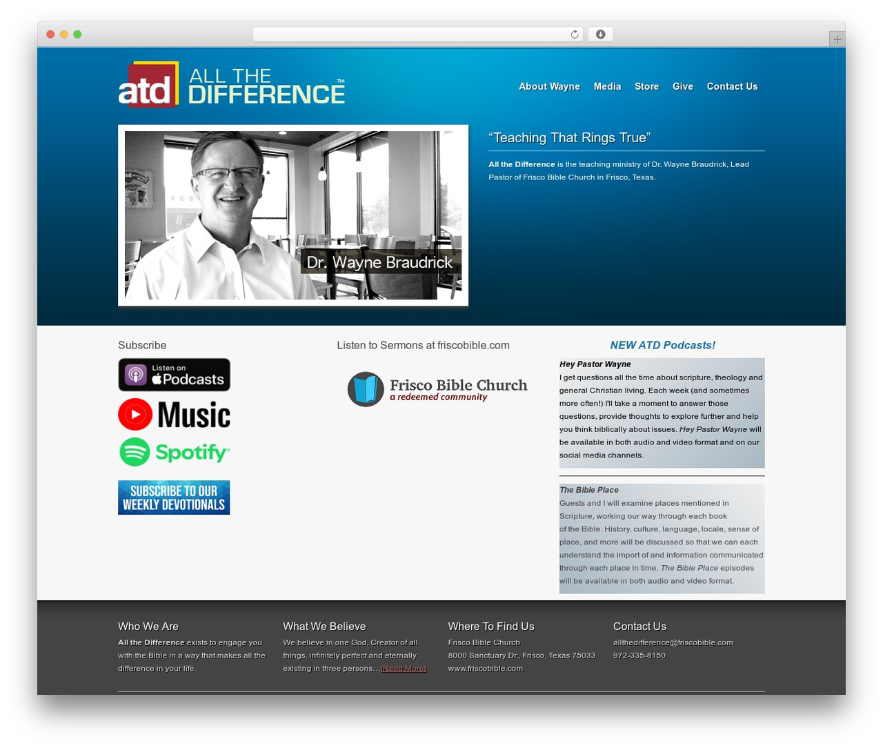 Genesis theme WordPress - allthedifference.us