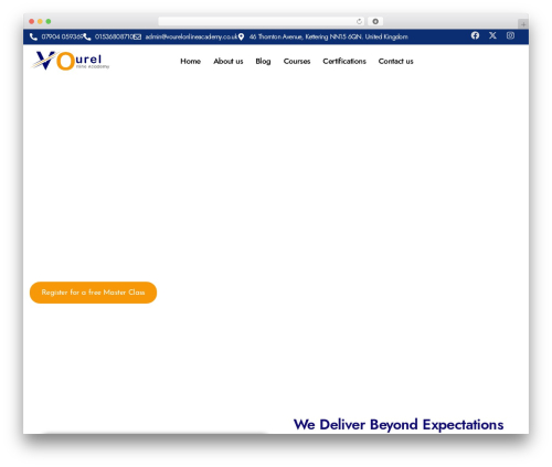 Bwd services showcase WordPress plugin - vourelonlineacademy.co.uk
