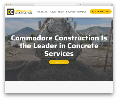 Reach Local WordPress theme - commodoreconstructionutah.com