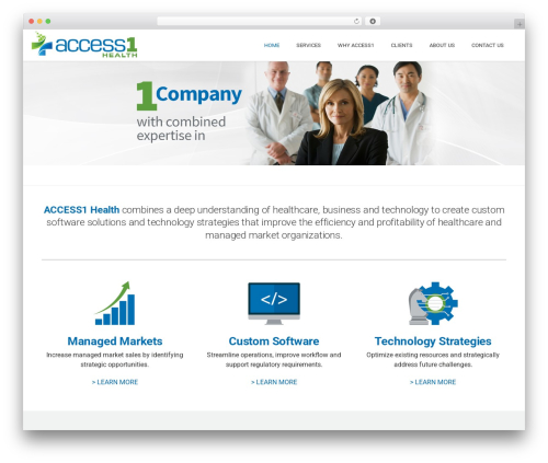 Theme WordPress CSD - access1health.com