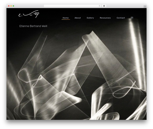 WordPress theme Plexx - ebweill.com