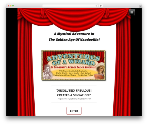 WordPress theme Wizardly - adventuresofawizard.com