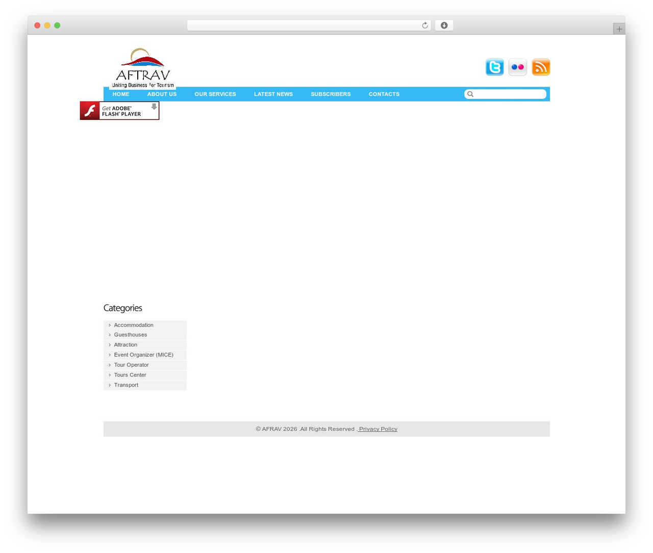 WordPress theme WordPress Theme Number - aftrav.co.za