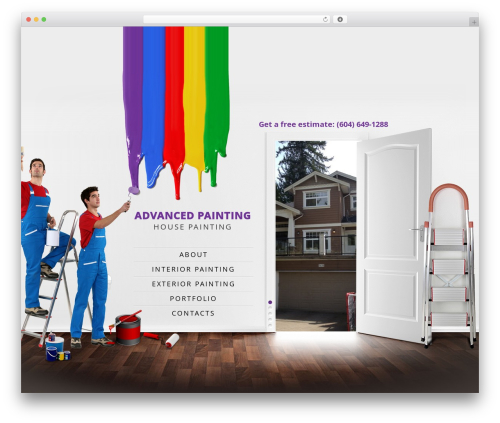 Ap theme WordPress - advancedpainting.ca