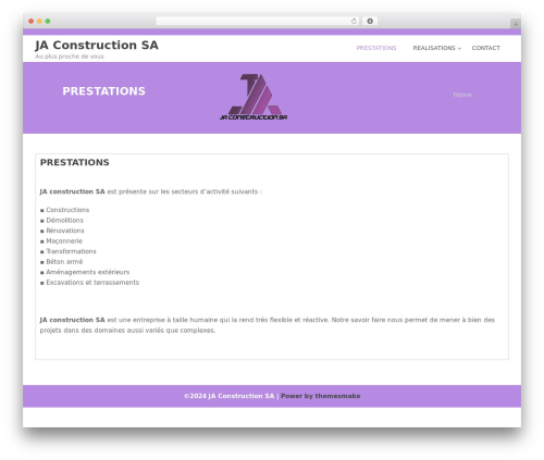 Construction Map WordPress theme - jaconstruction.ch Construction Map WordPress theme - jaconstruction.ch