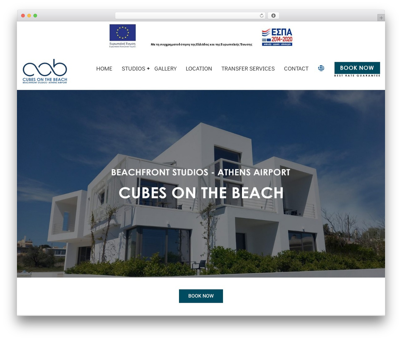 Contra WordPress theme - cubesonthebeach.com
