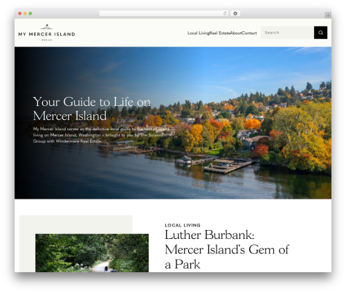 DEI Creative Wordpress Template WordPress theme - mymercerisland.com