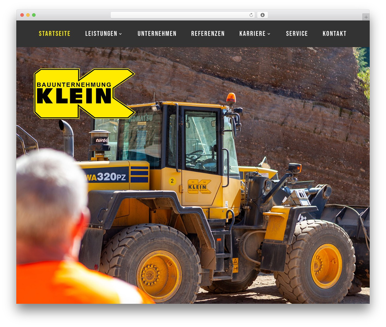 Divi WordPress theme - bau-klein.de Divi WordPress theme - bau-klein.de