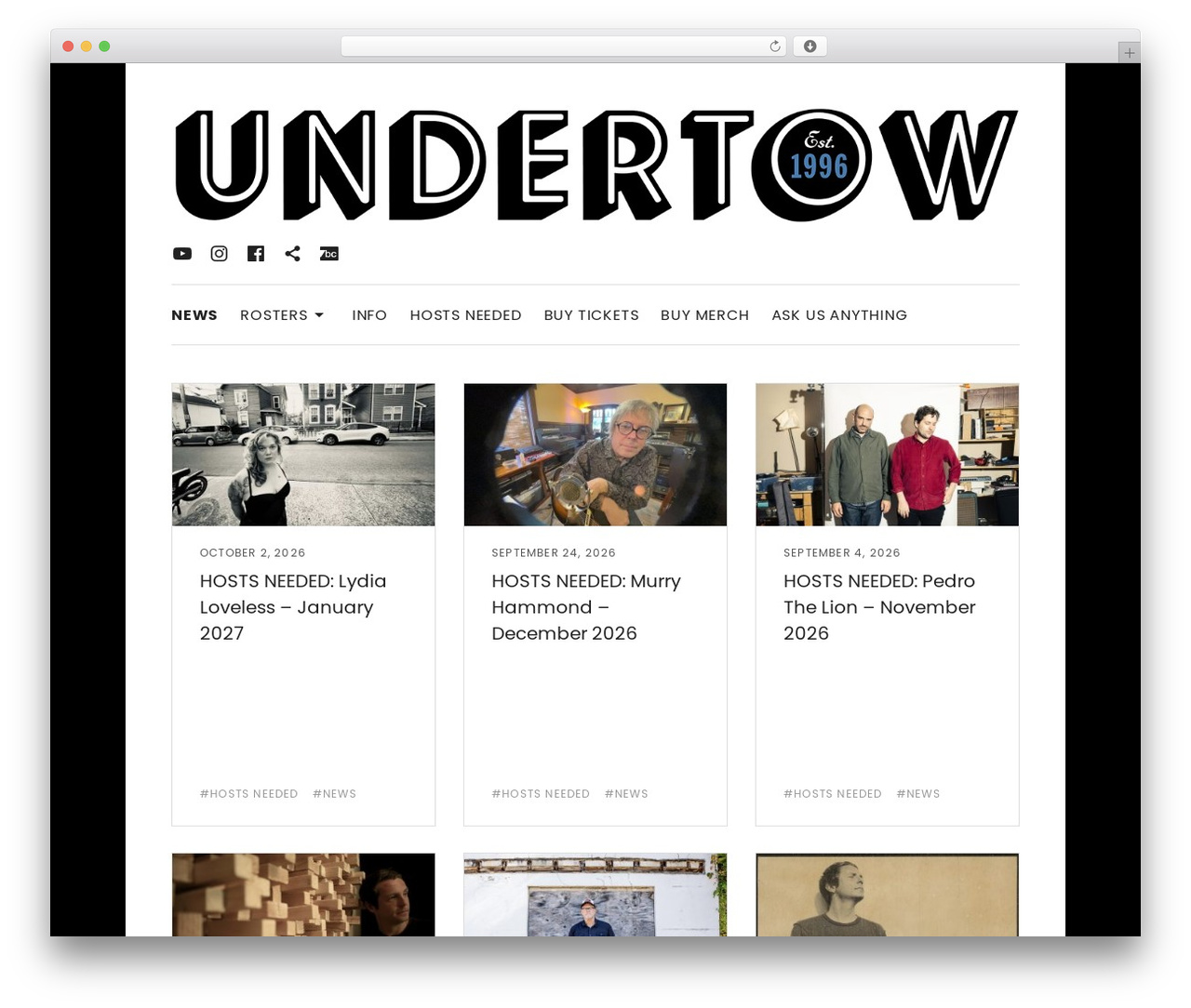 Hammer theme WordPress - undertowmusic.com Hammer theme WordPress - undertowmusic.com