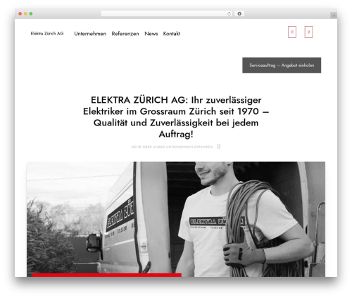 Hank WordPress theme - elektra-zuerich.ch