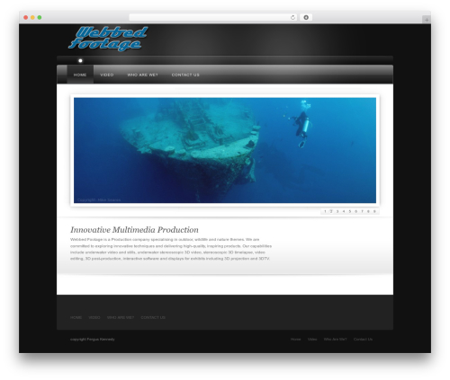 Softshell - By Phi WordPress theme - webbedfootage.co.uk