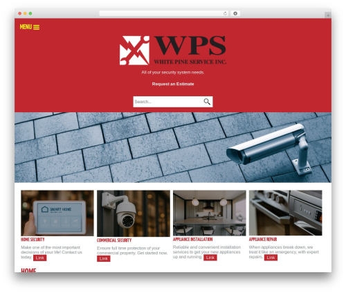 Theme WordPress Faster Solutions (FSOL) - whitepineservice.com