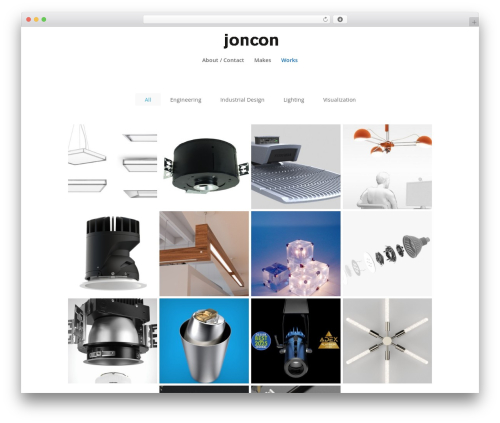 WordPress theme Divi - joncon.net