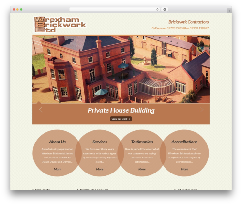 WordPress Theme Number WordPress theme design - wrexhambrickwork.co.uk