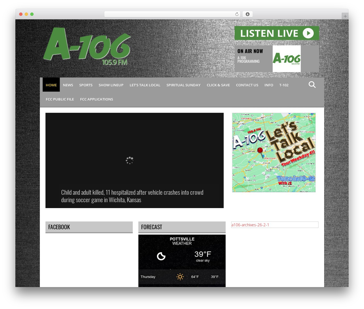 WordPress theme Template E - wpparadio.com WordPress theme Template E - wpparadio.com