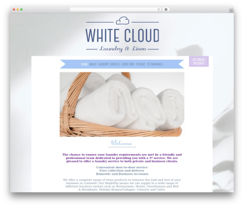 Cookie consent banner WordPress plugin - whitecloudlaundry.co.uk