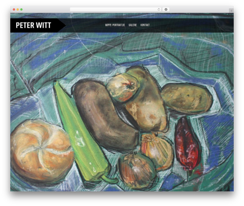 WordPress website theme Shuttershot - wippe-portrait.de