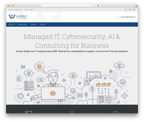 WT WordPress store theme - wtcomputers.com