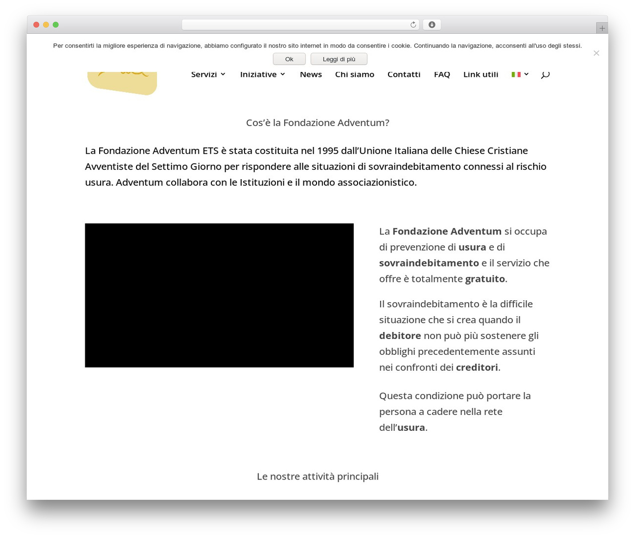 ADVENTUM WordPress theme - adventum.org