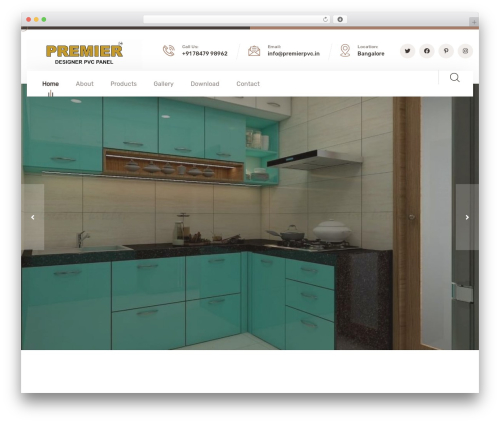 Ambed theme WordPress - premierpvc.in