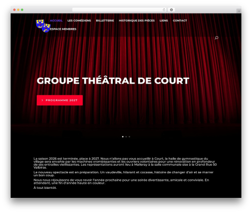 Divi video gallery WordPress plugin - theatredecourt.ch