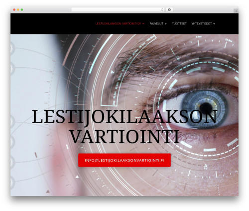 Divi WordPress theme - lestijokilaaksonvartiointi.fi