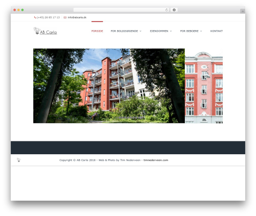 DP Evolve theme WordPress - abcarla.dk