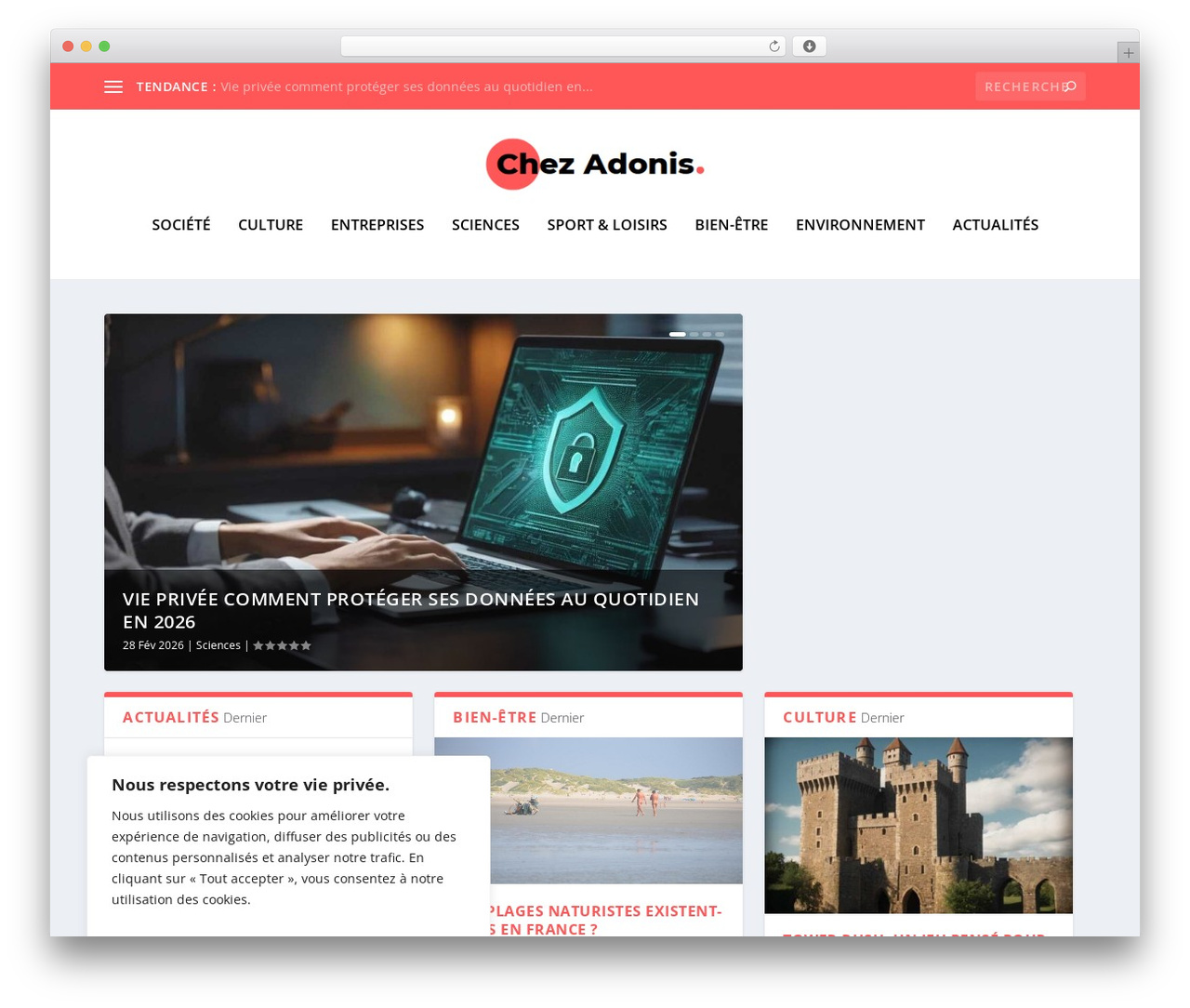 Extra WordPress theme - chezadonis.com Extra WordPress theme - chezadonis.com