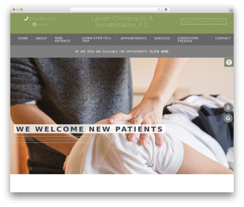 Parent Theme WordPress theme - larsenchiropracticandrehab.net