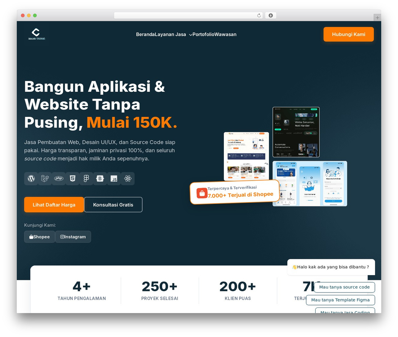 Solusi Coding Theme WordPress page theme - solusicoding.id