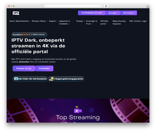 Jws streamvid WordPress plugin - iptvdark.ai