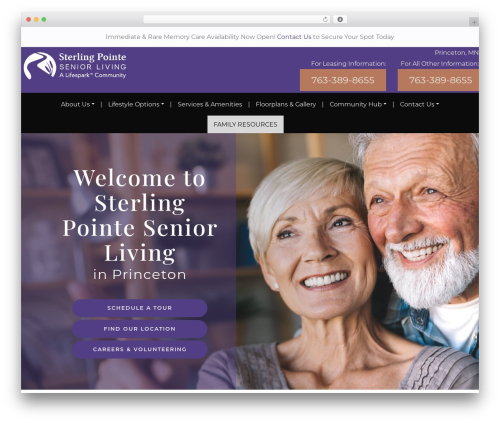 Theme WordPress CustomStrap - sterlingpointeseniorliving.com
