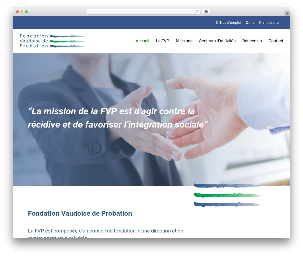 WNG Base Theme WordPress theme - probation-vd.ch