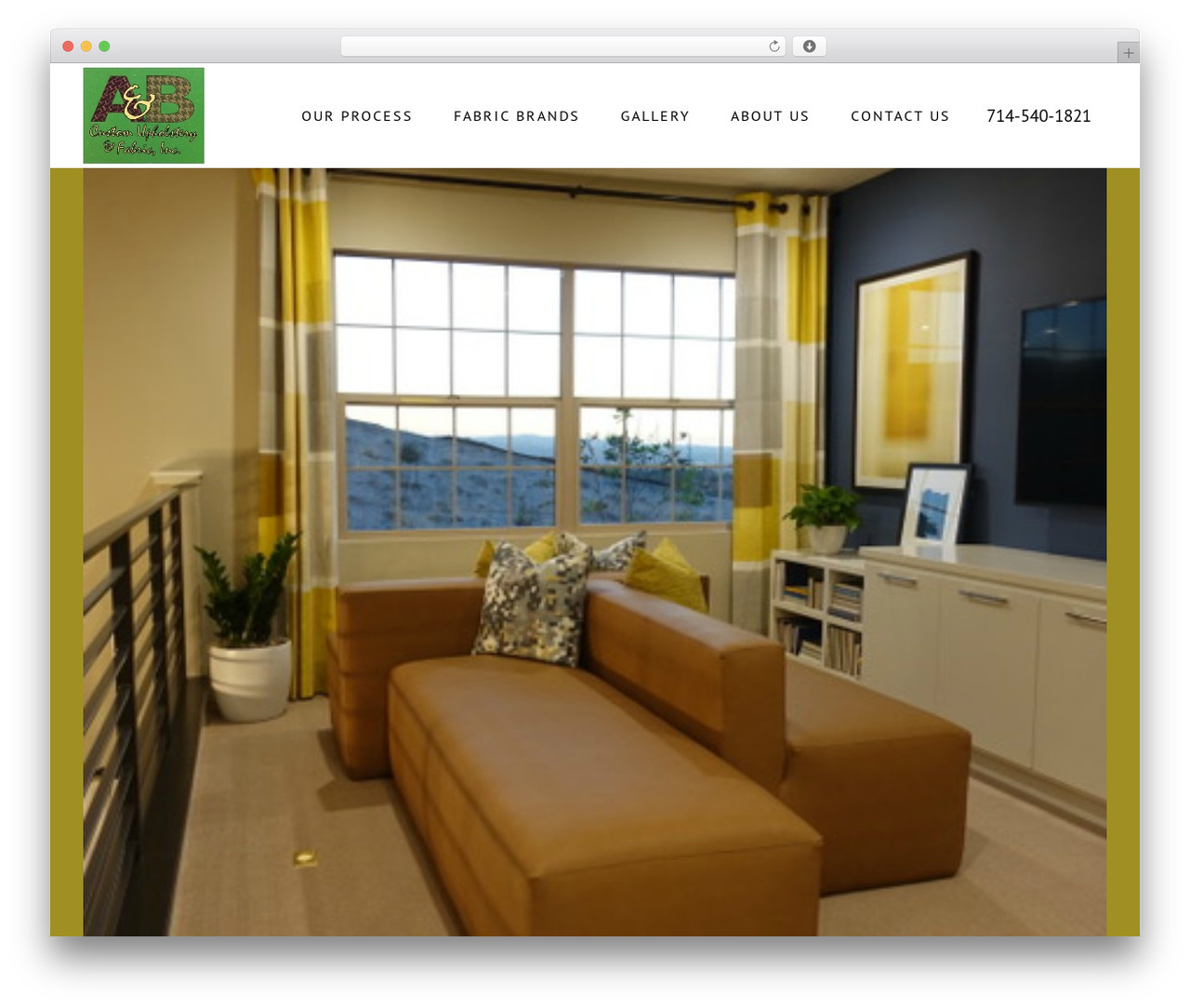 WordPress theme Bridge - abuphinc.com