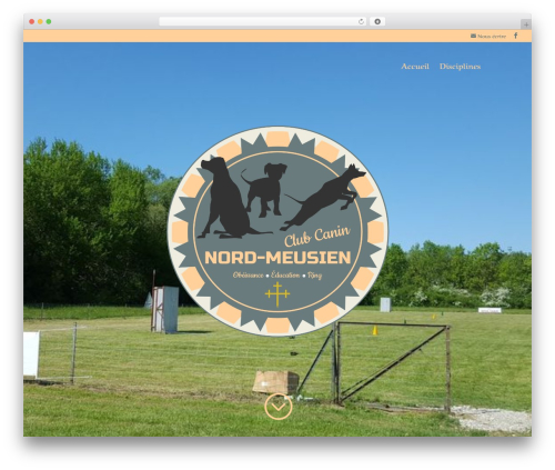 WordPress theme Divi - clubcanindunordmeusien.fr