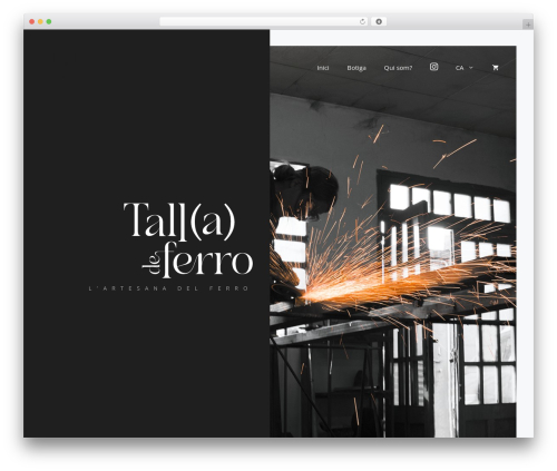 WordPress theme GeneratePress - talladeferro.com