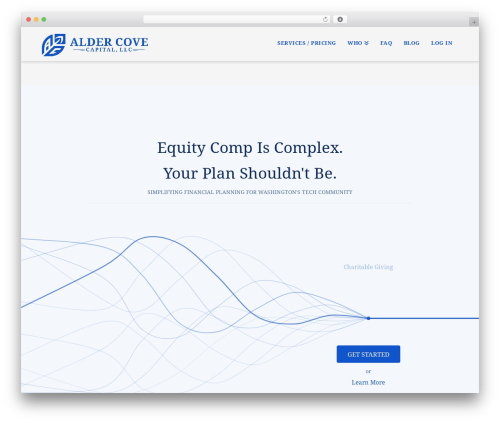 X email mailchimp WordPress plugin - aldercovecapital.com