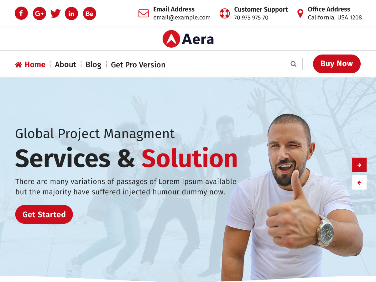 AERA WordPress theme