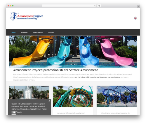 Beautiful and responsive cookie consent addon WordPress plugin - amusementproject.it