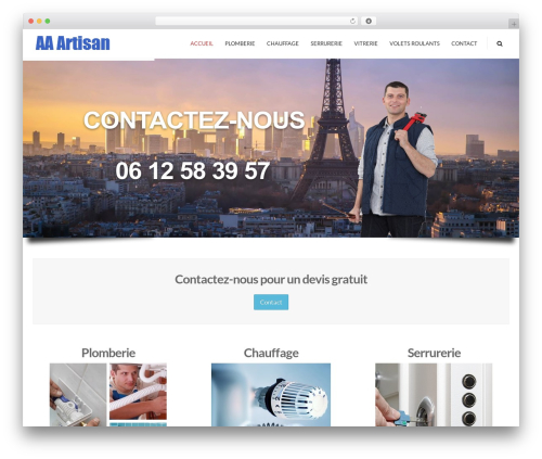 ATOMPRESS WordPress theme - aa-artisan.com