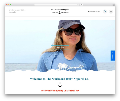 Beaver Builder Theme WordPress theme - thestarboardrail.com